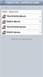 Mobile Screenshot of elfuegodelespiritusanto.org